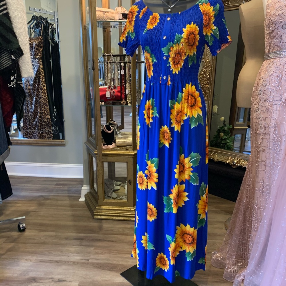 Sunflower sundress